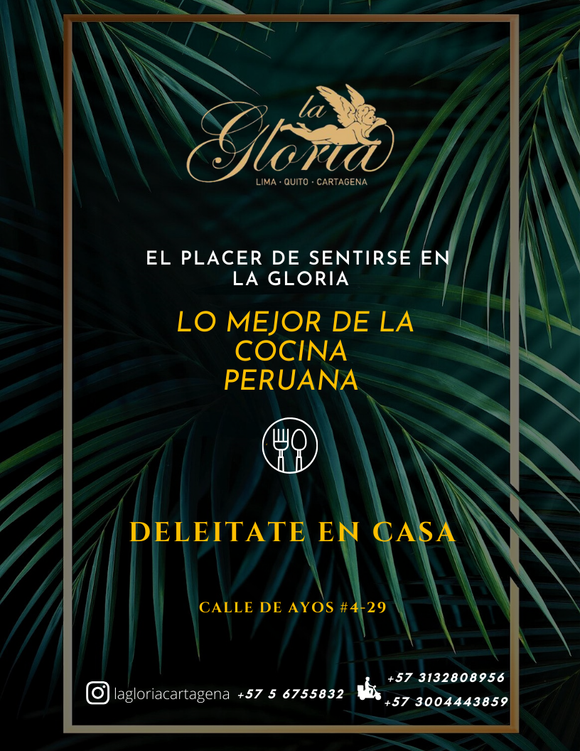 Carta de La Gloria Cartagena — página 1