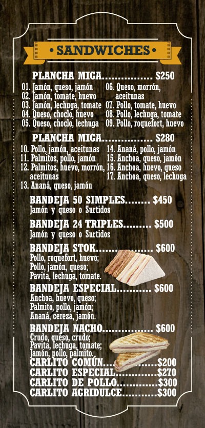 Carta de Pollo Stok — página 2