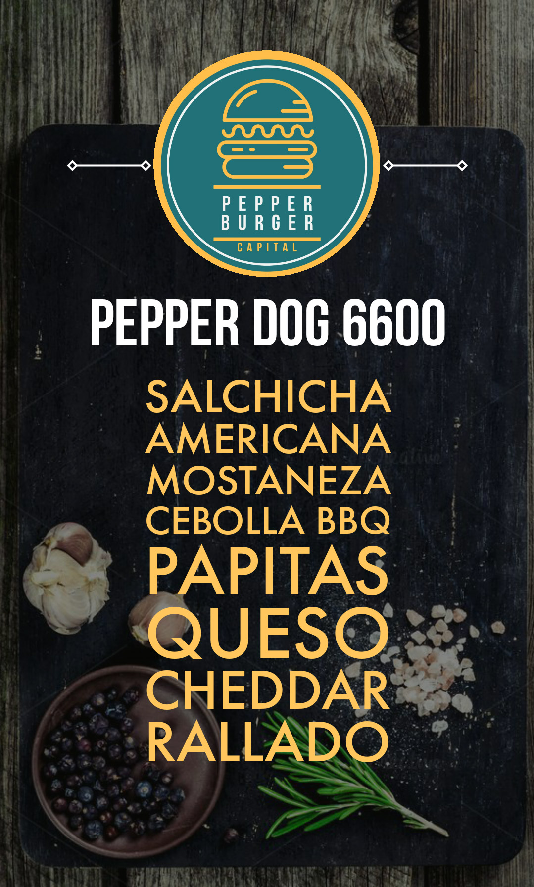 Carta de Pepper Burger Capital — página 4