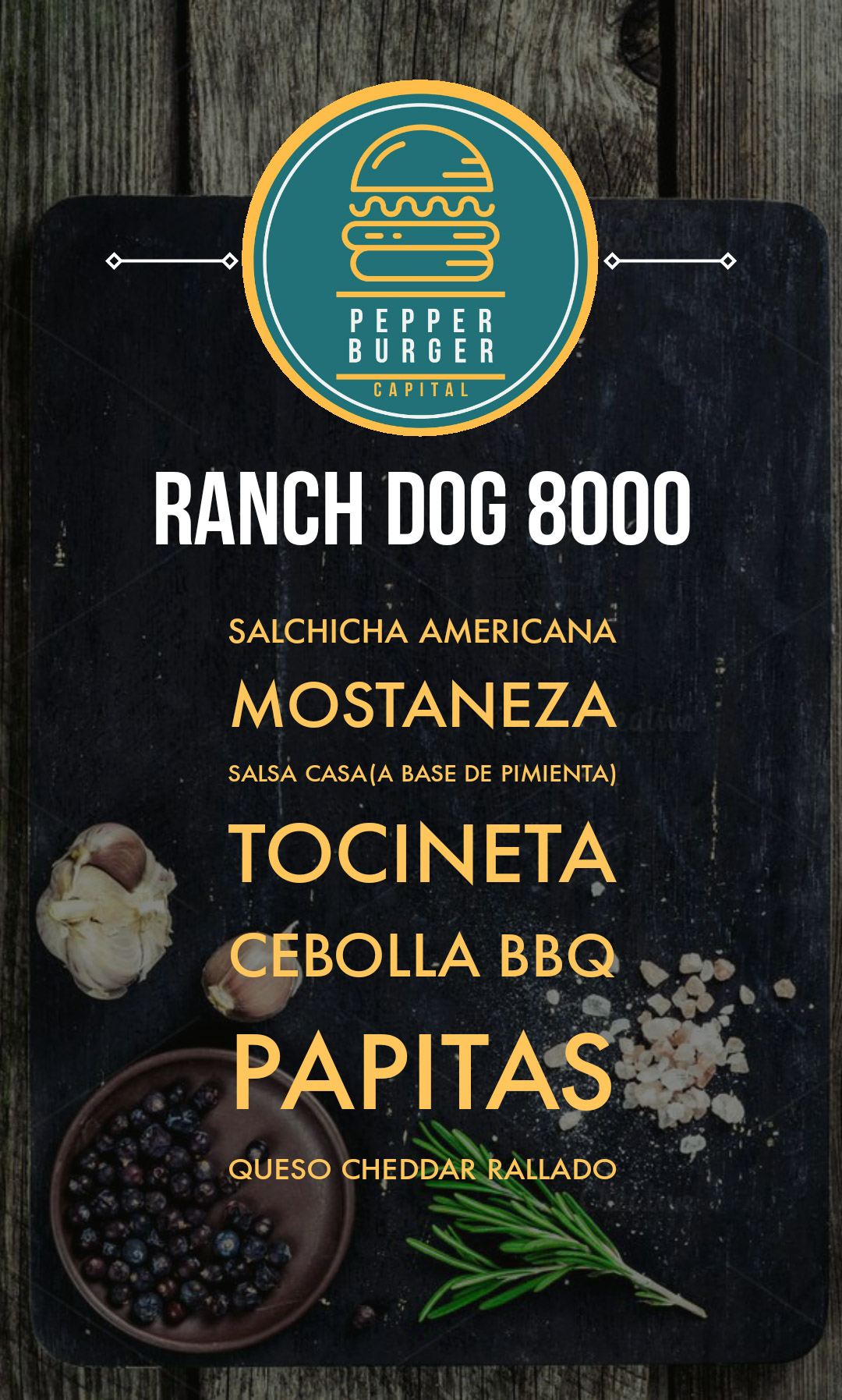 Carta de Pepper Burger Capital — página 5