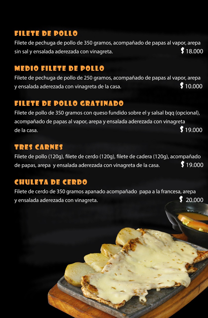 Carta de ASADOS BRAYAN'S — página 5
