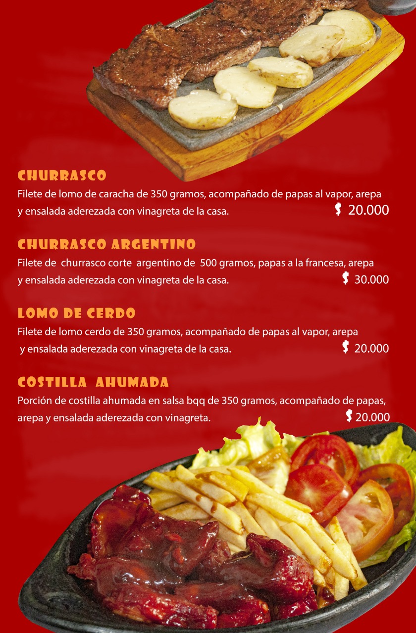 Carta de ASADOS BRAYAN'S — página 4