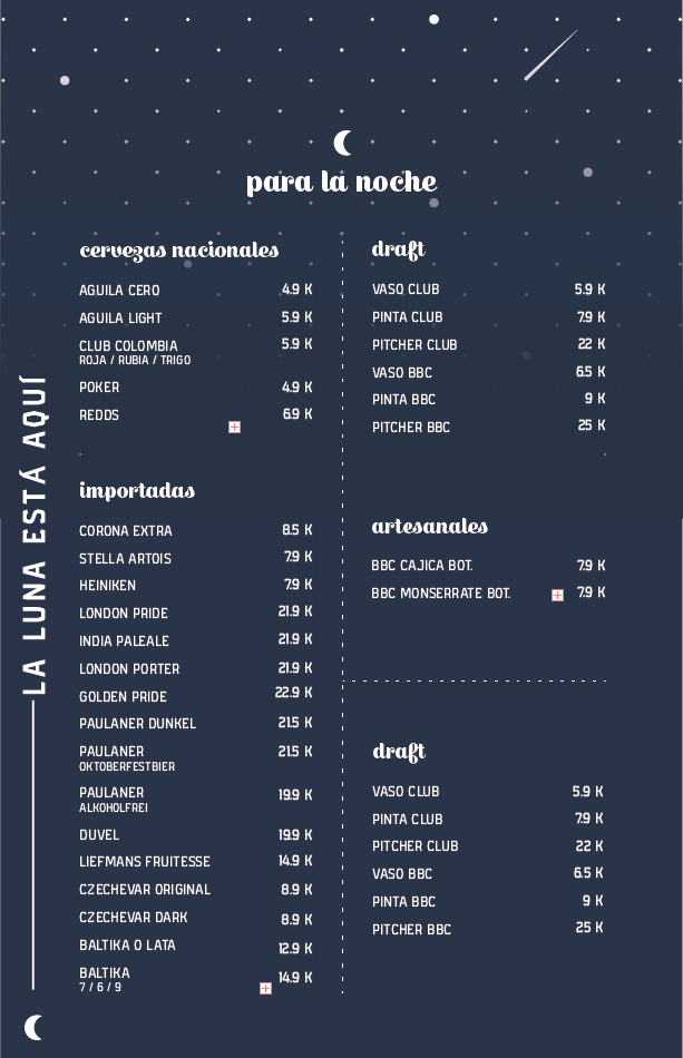 Carta de MARKET CAFE — página 5