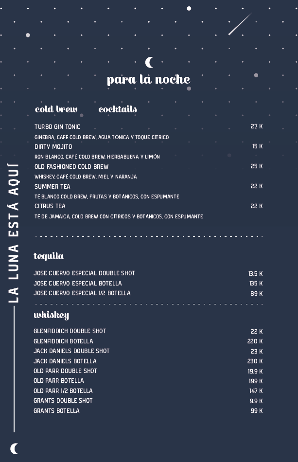 Carta de MARKET CAFE — página 6