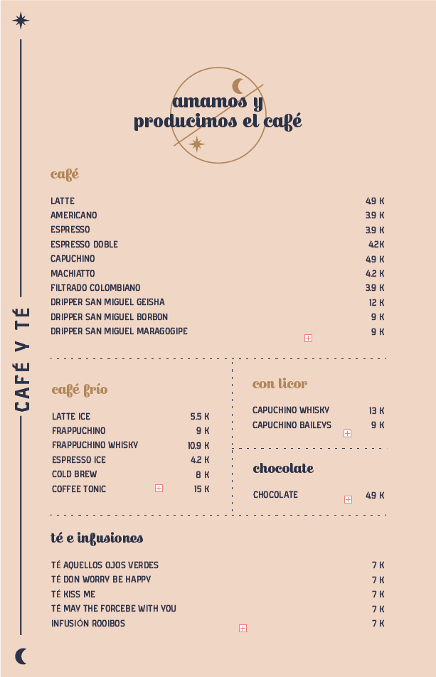 Carta de MARKET CAFE — página 9