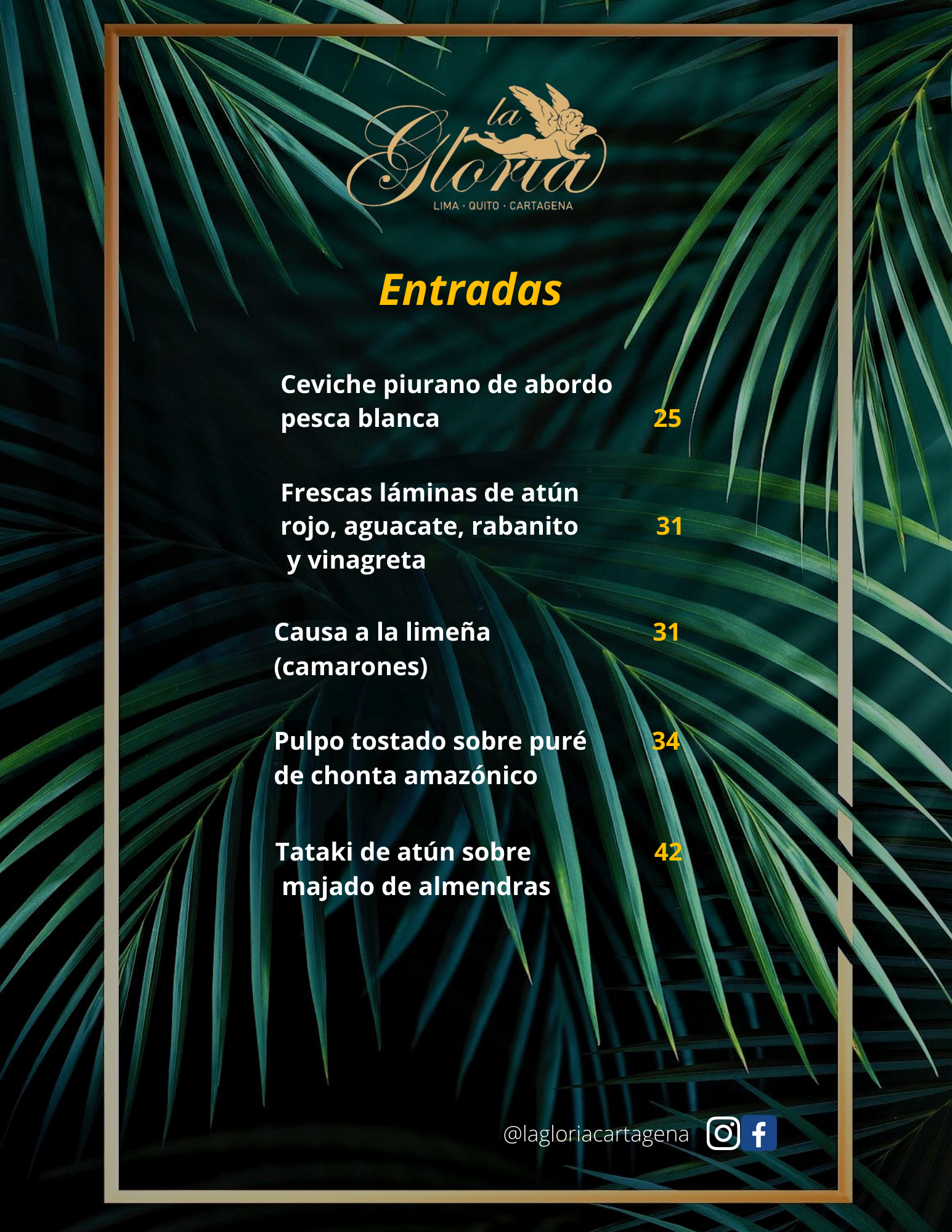 Carta de La Gloria Cartagena  — página 3