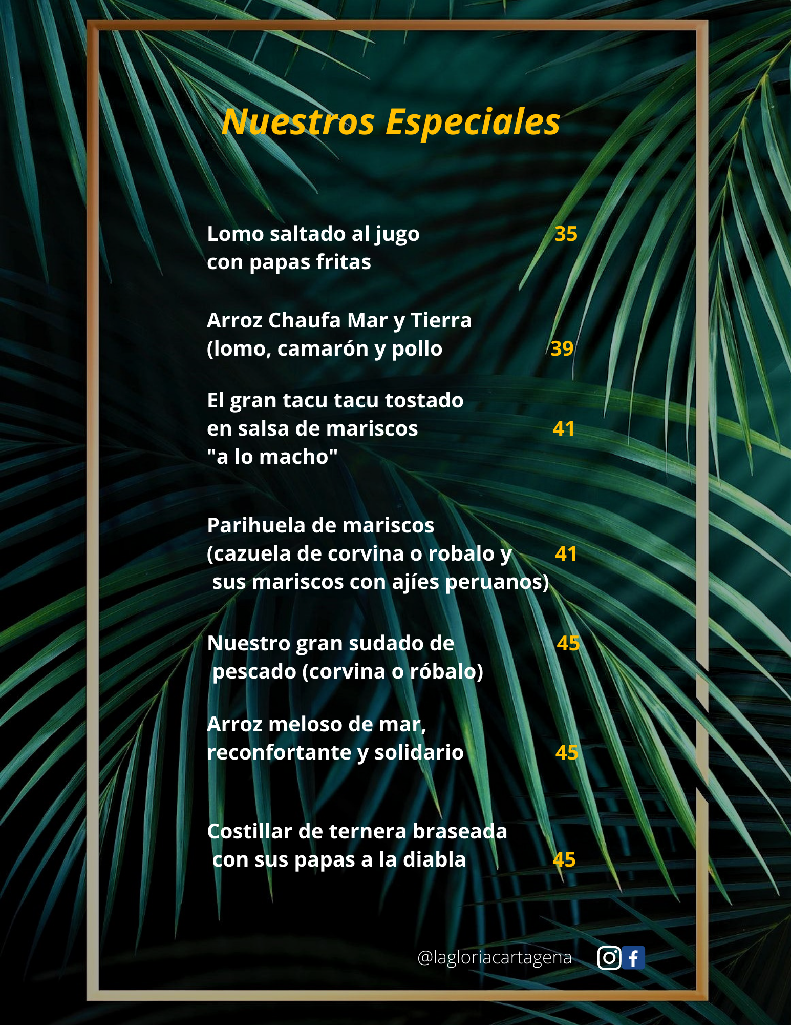 Carta de La Gloria Cartagena  — página 5