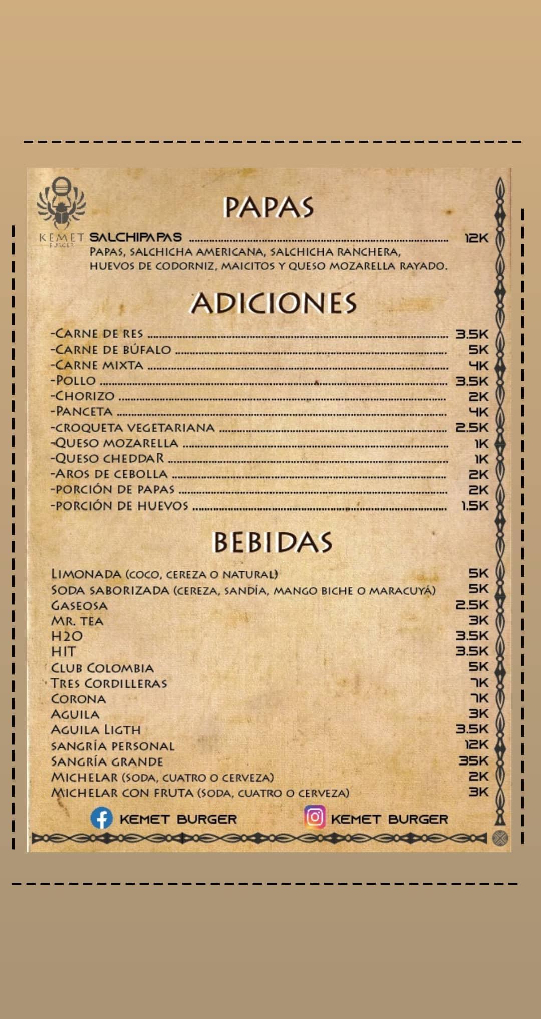 Carta de KEMETBURGER — página 2