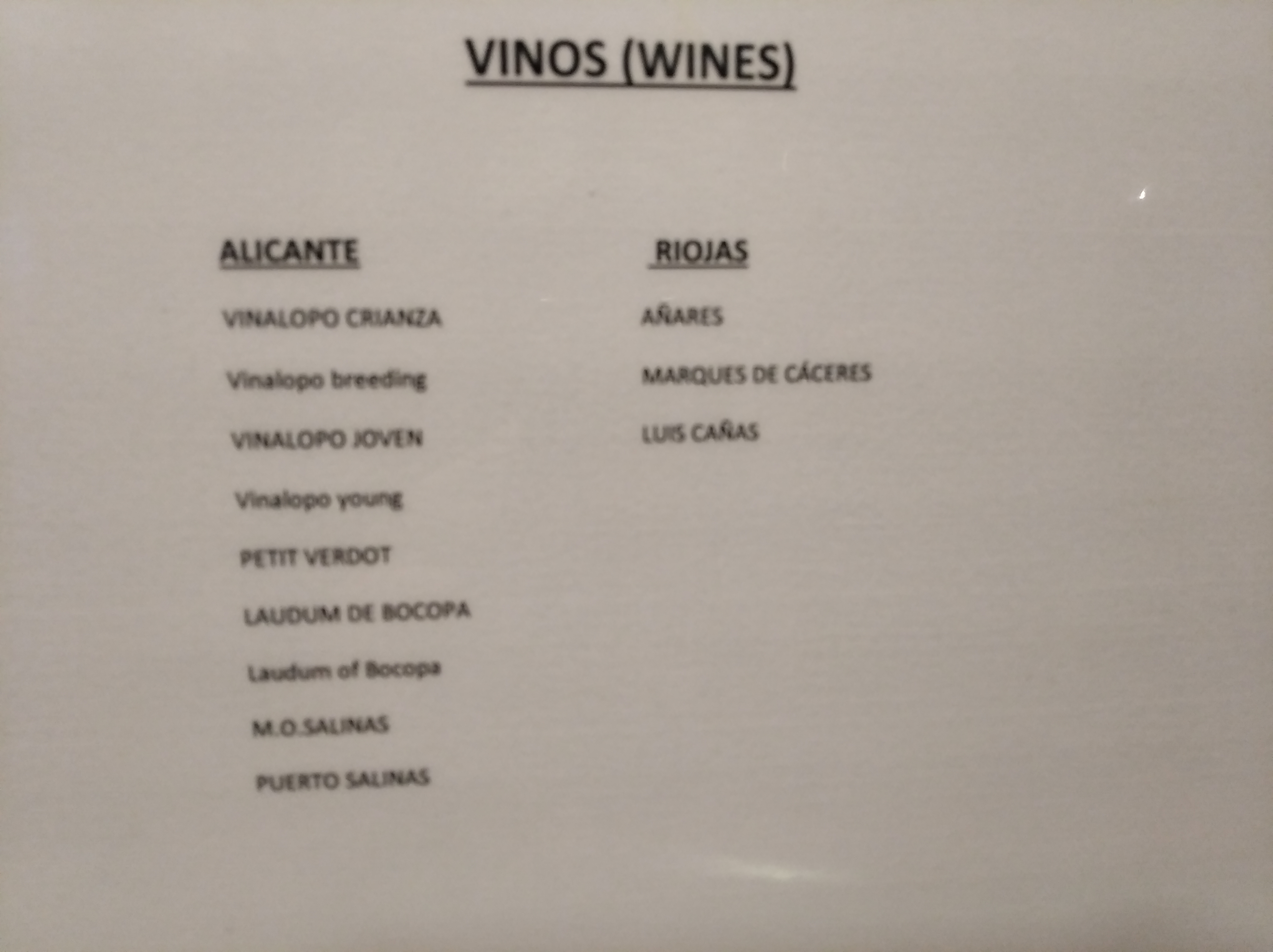 Carta de Bar cafetería Pepí'n — página 3
