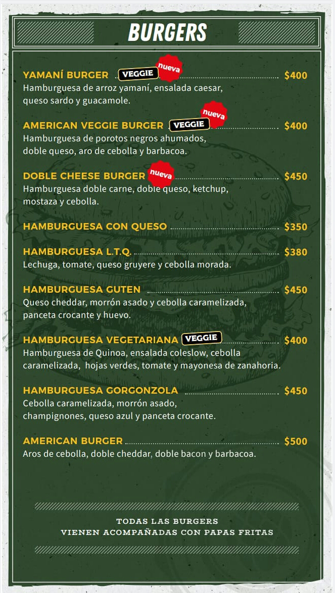 Carta de Guten Bier Cañuelas en 40000, Buenos Aires — página 3