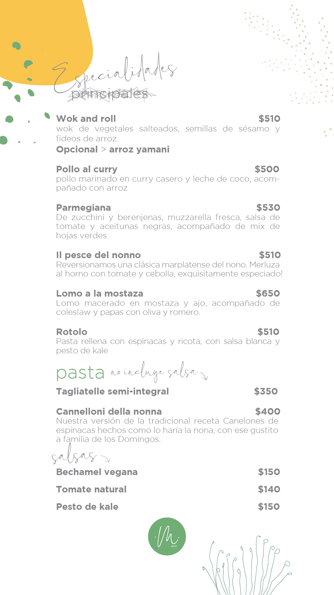 Carta de Masa Madre en Rosario, Santa Fe — página 6