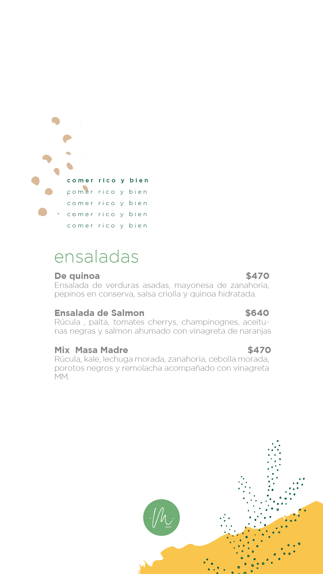 Carta de Masa Madre en Rosario, Santa Fe — página 8