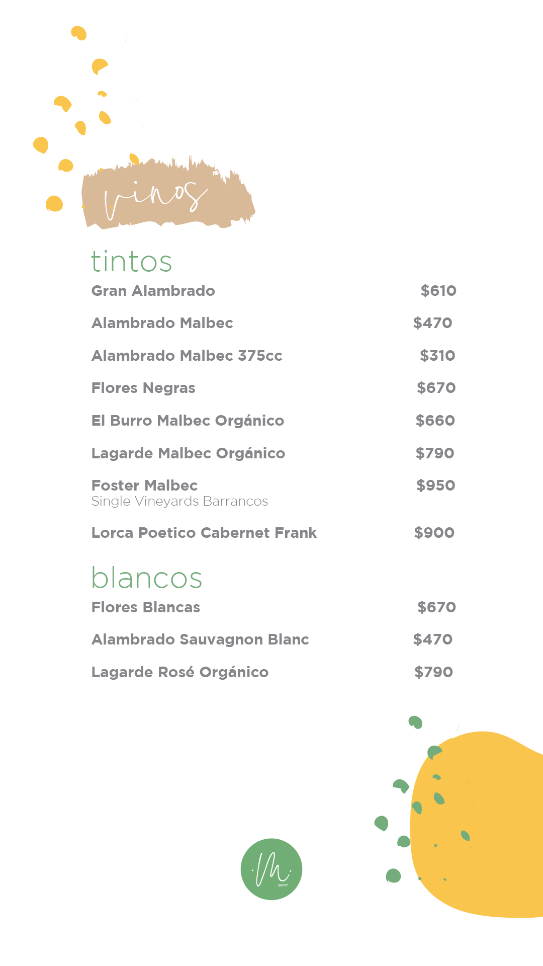 Carta de Masa Madre en Rosario, Santa Fe — página 15