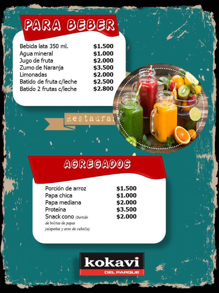 Carta de KOKAVI DEL PARQUE en ANTOFAGASTA, Antofagasta — página 5