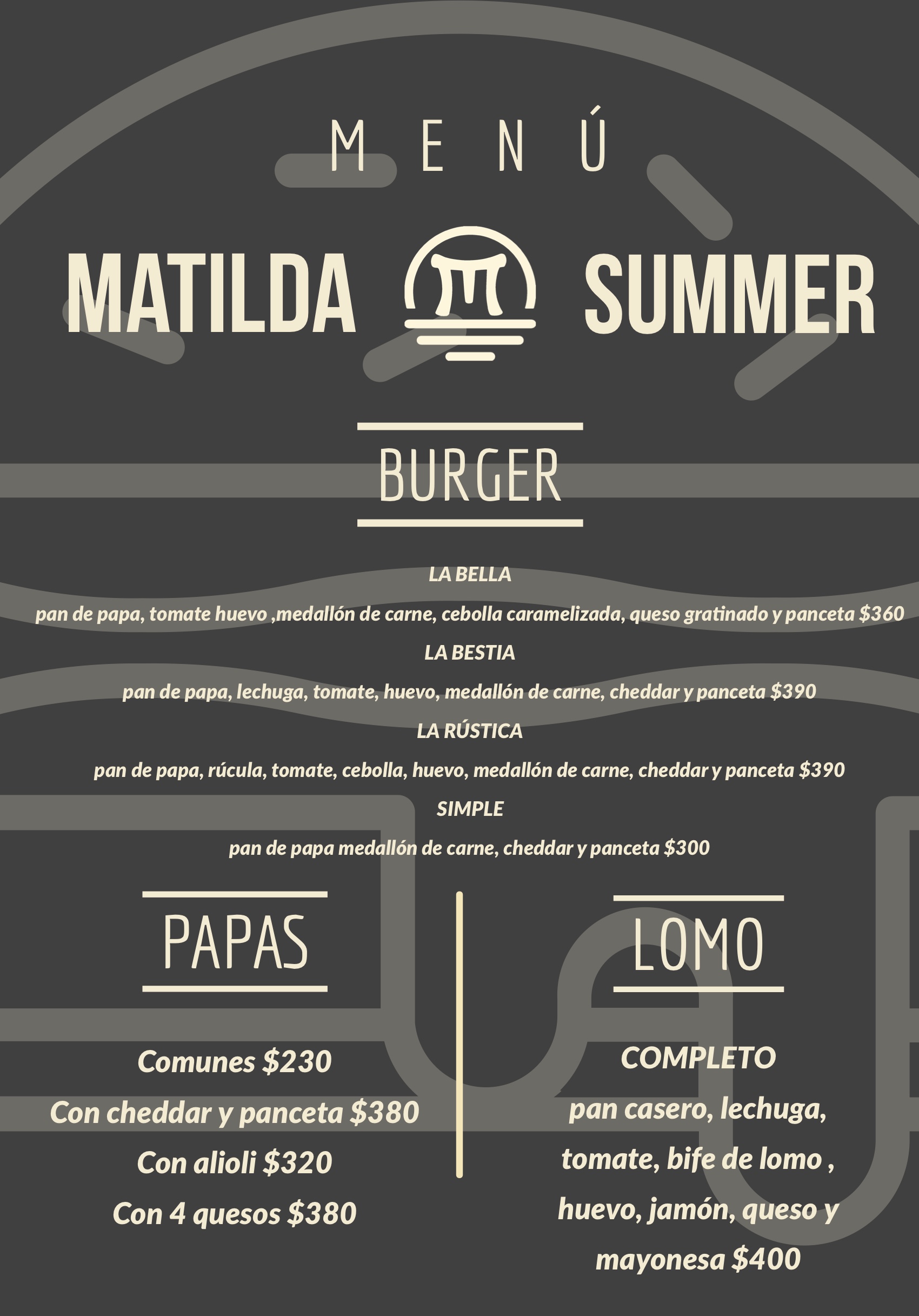 Carta de MATILDA SUMMER en Ordóñez  — página 1
