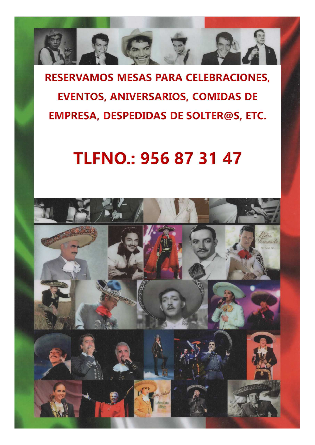 Carta de Cantina Cantinflas Puerto en Cadiz — página 16