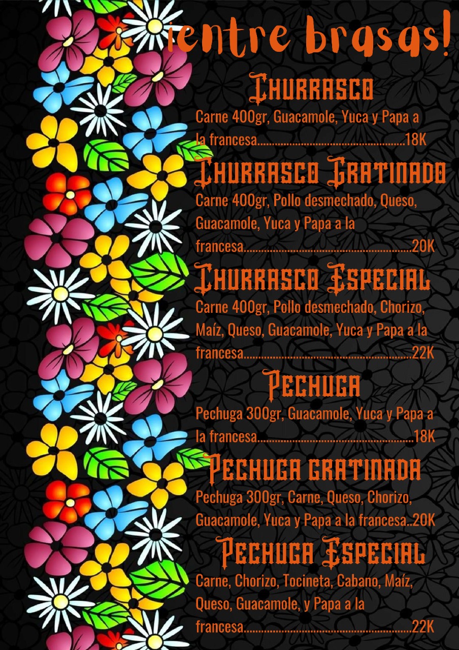 Carta de Cielito Lindo FOOD&BAR en Málaga , Santander — página 9