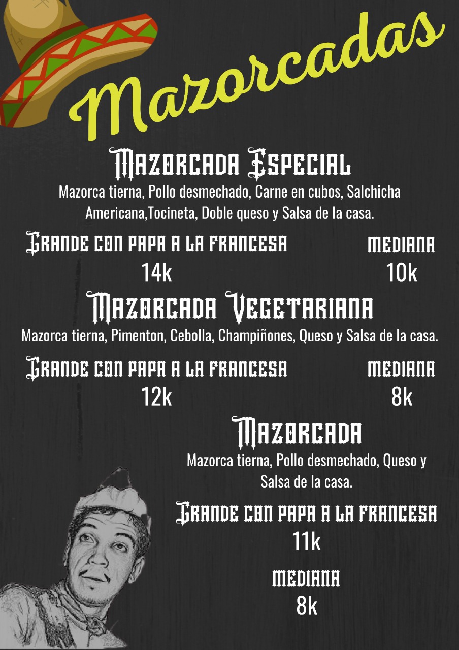 Carta de Cielito Lindo FOOD&BAR en Málaga , Santander — página 8