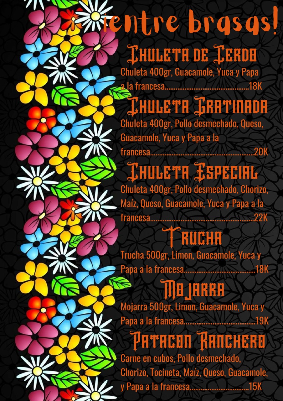 Carta de Cielito Lindo FOOD&BAR en Málaga , Santander — página 10
