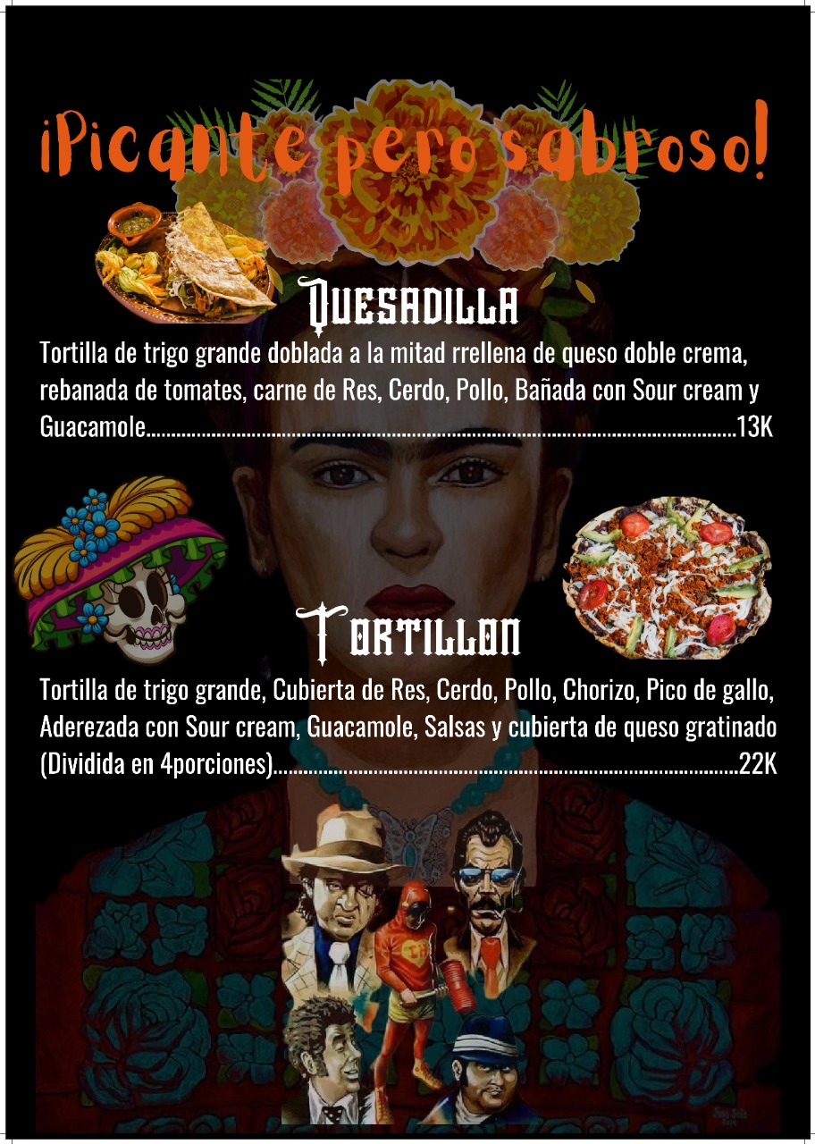 Carta de Cielito Lindo FOOD&BAR en Málaga , Santander — página 5