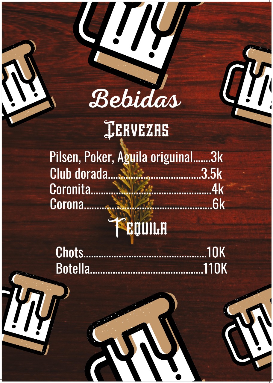 Carta de Cielito Lindo FOOD&BAR en Málaga , Santander — página 13