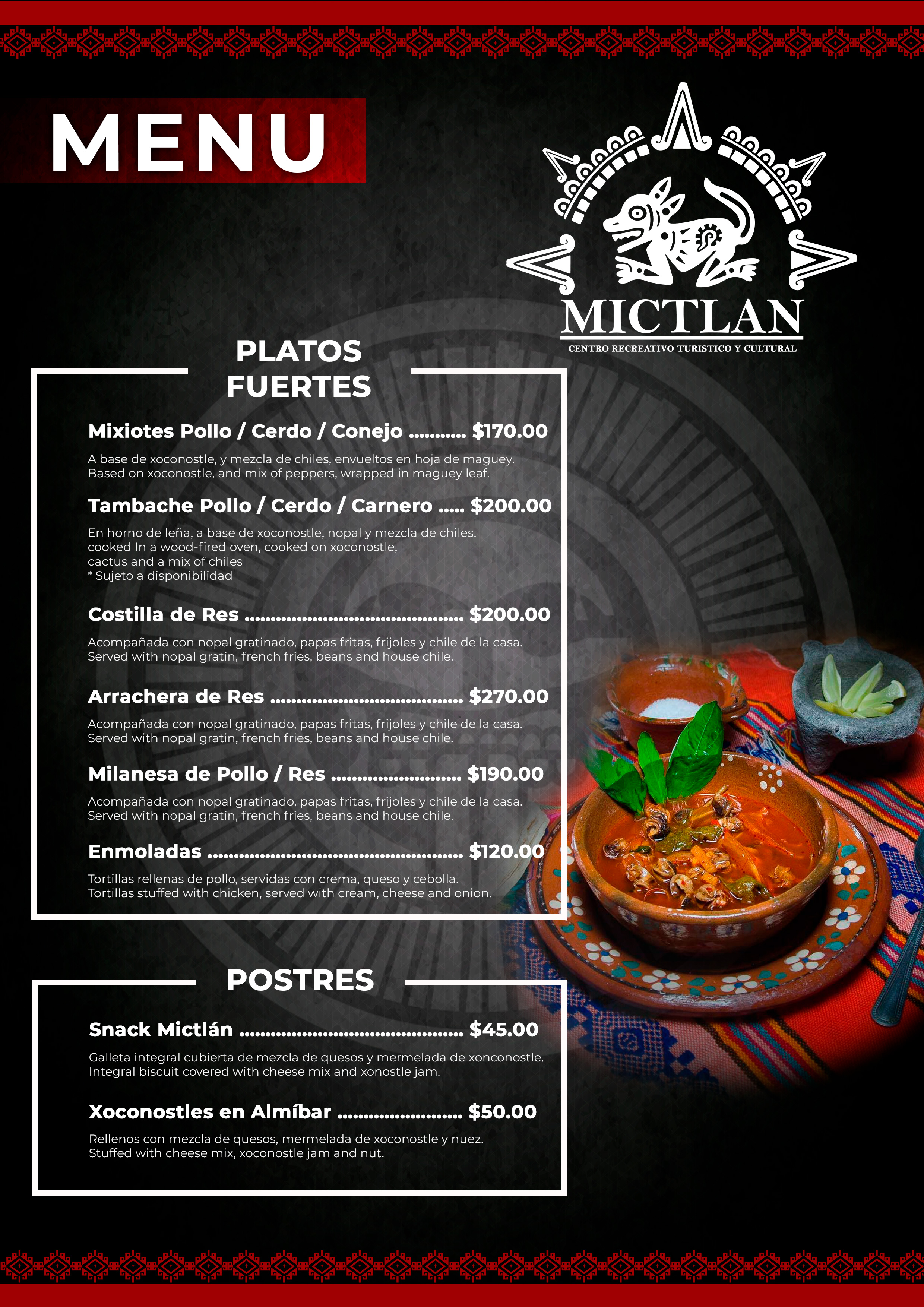 Carta de Mictlán en Teotihuacan, México — página 4