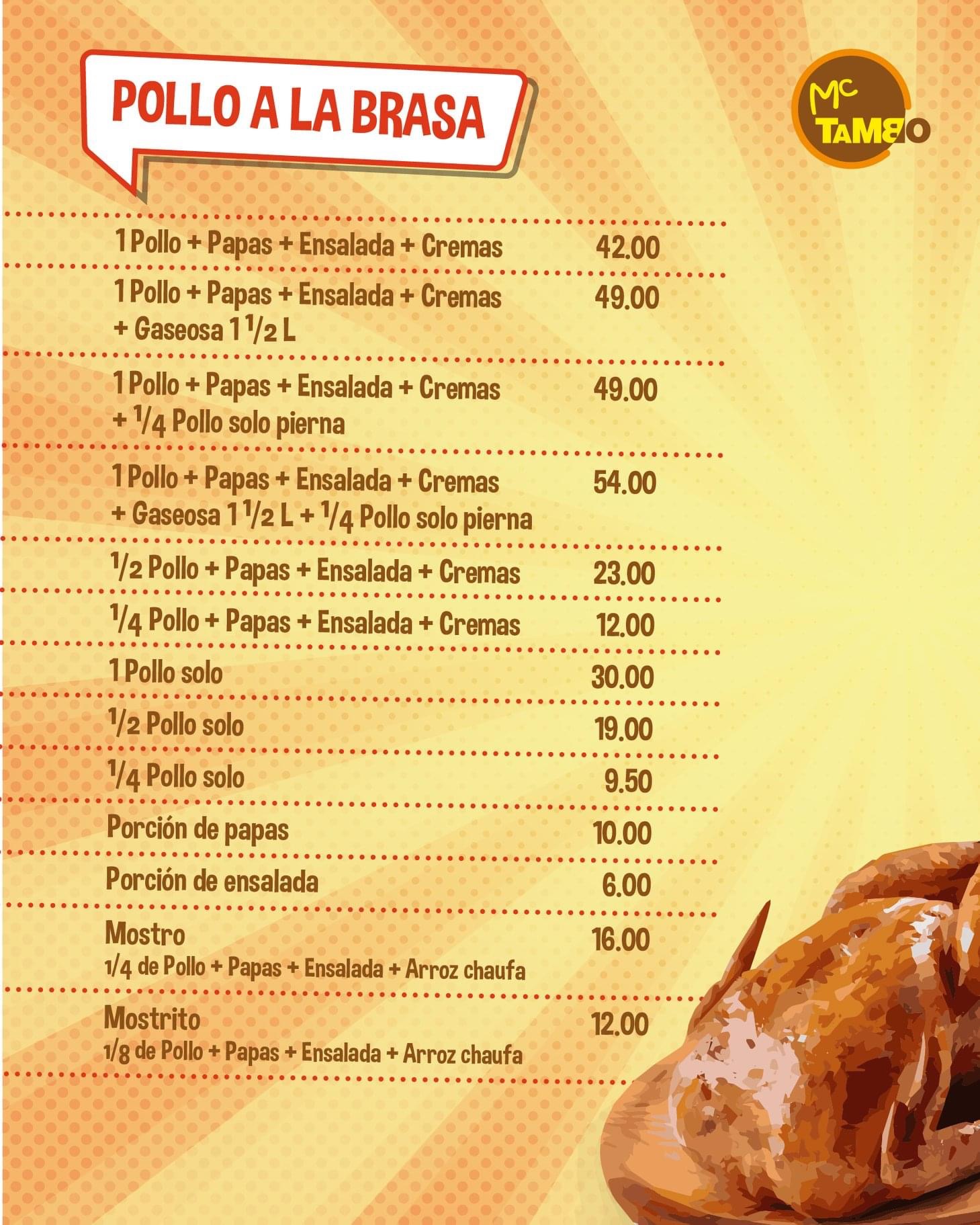 Carta de Mc Tambo en Lima — página 1