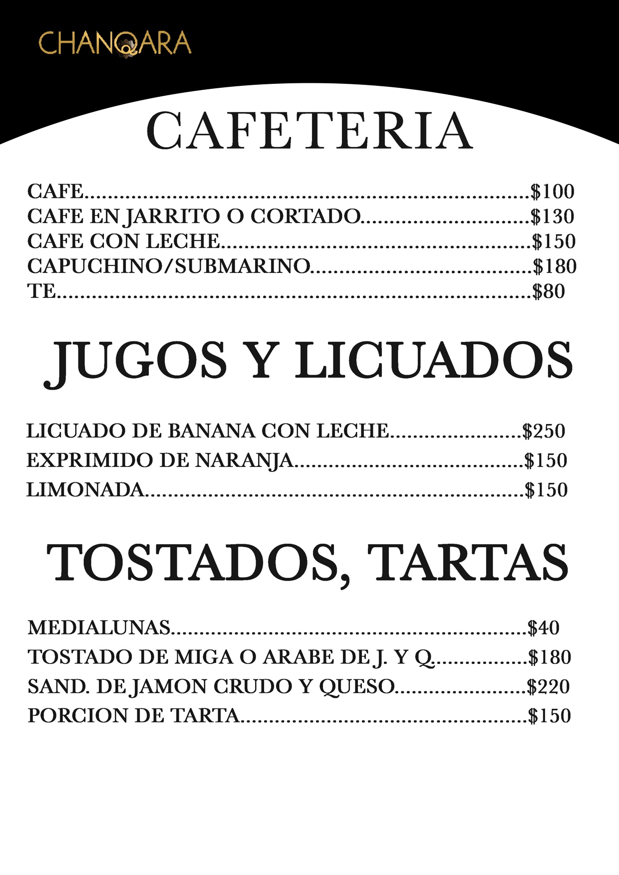 Carta de mapuche en La Lonja, Pilar — página 1