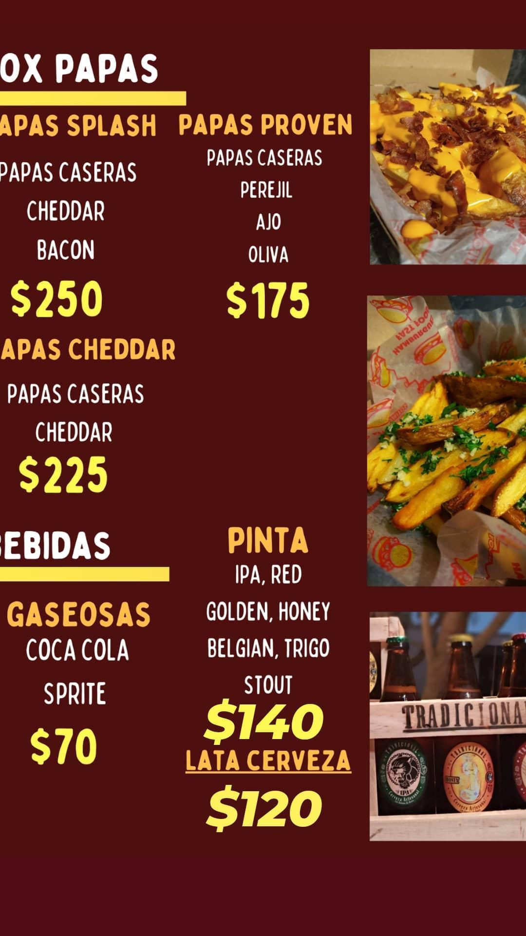 Carta de VooDoo Lunch en San Antonio de Areco, Buenos Aires — página 2