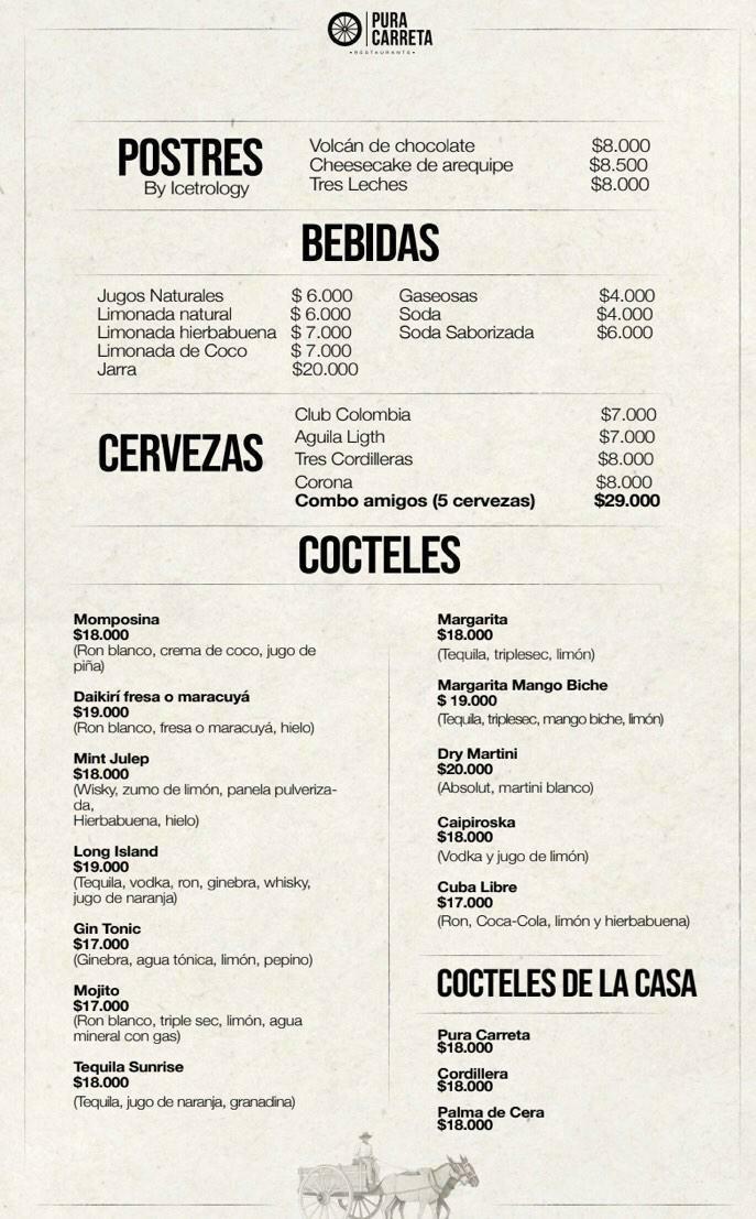 Carta de Pura Carreta en Armenia — página 1