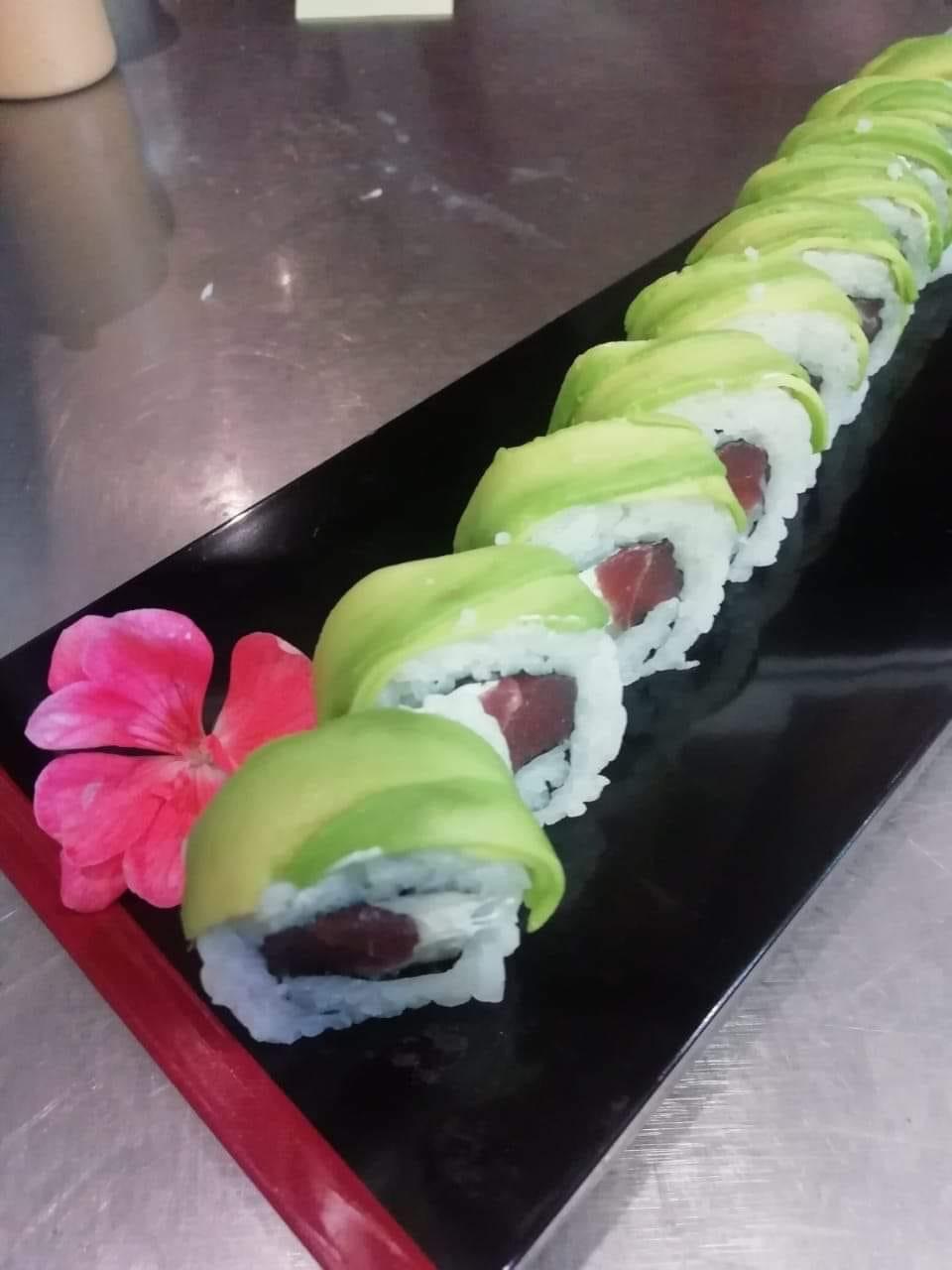 Carta de Sushi kora  en Tuxpan — página 1