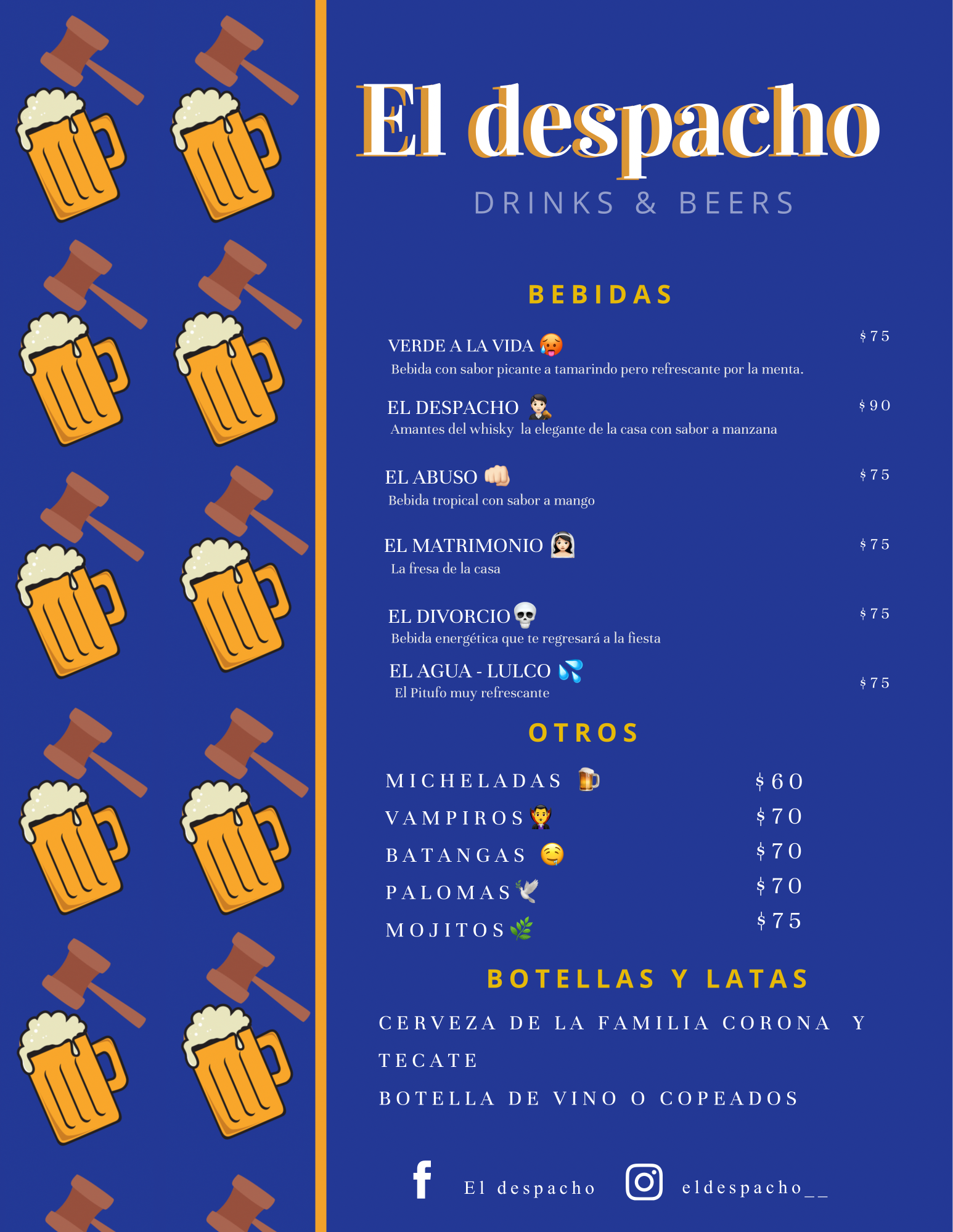 Carta de EL DESPACHO en Ahualulco de Mercado — página 1