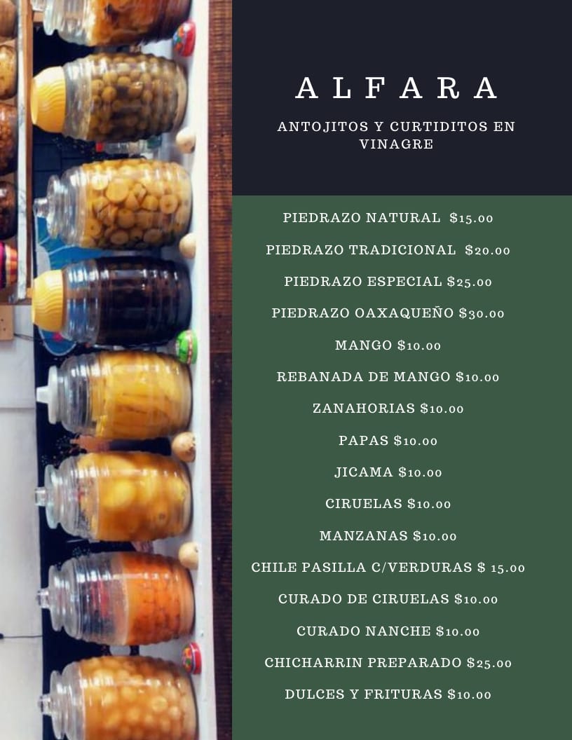Carta de Alfara en Oaxaca, Oaxaca de Juárez  — página 1