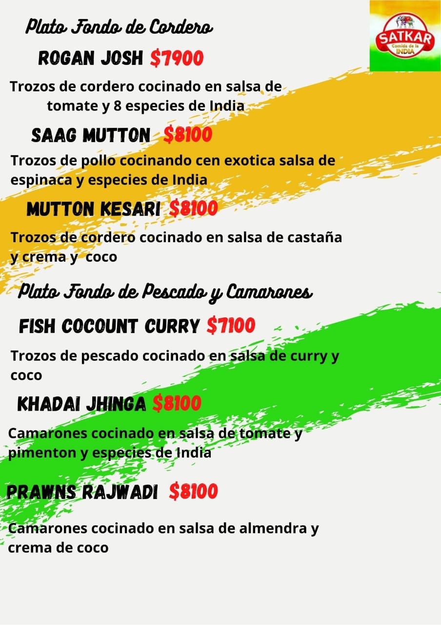 Carta de Satkar comida I dia en Providencia  — página 4