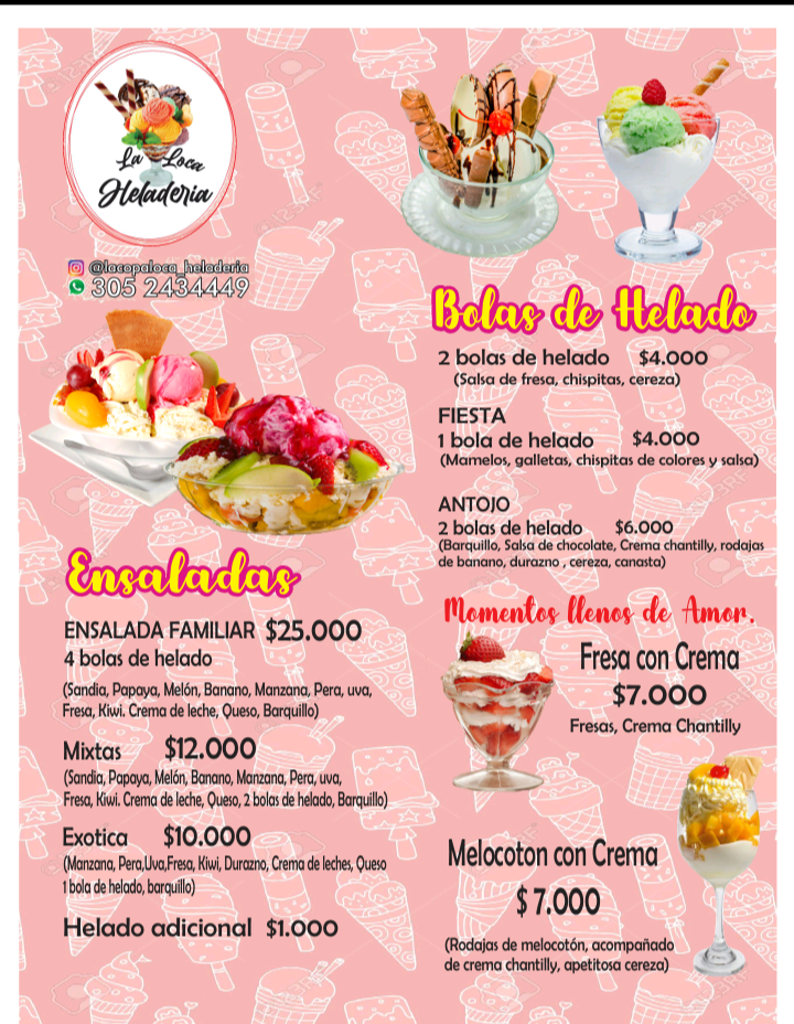 Carta de HOTpizza  en Cartagena — página 3