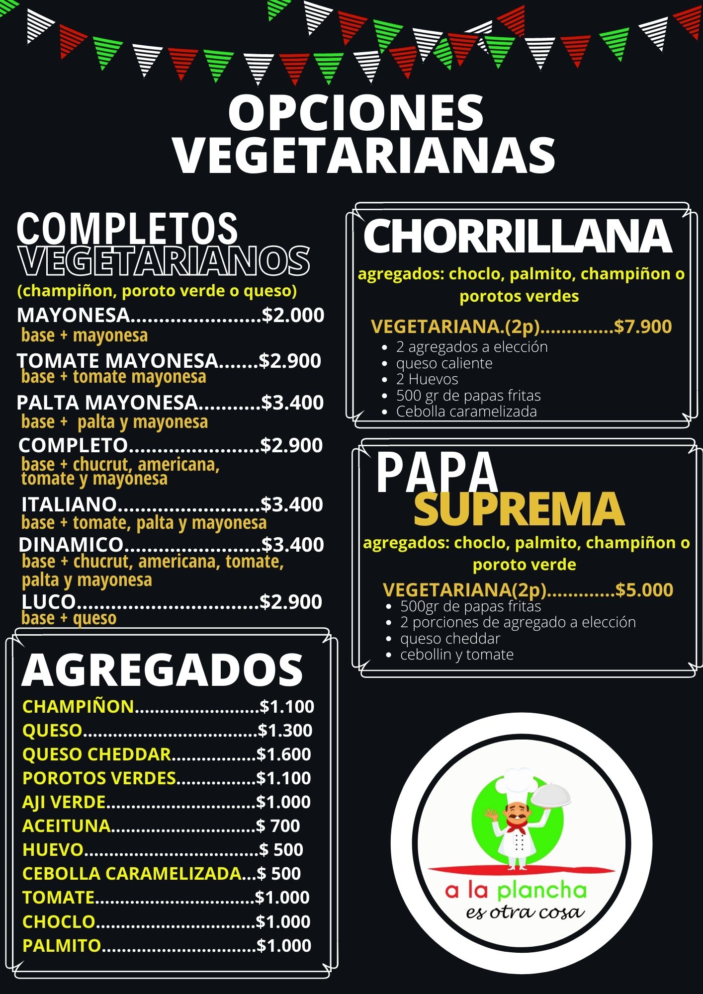 Carta de A La Plancha Es Otra Cosa en no — página 3