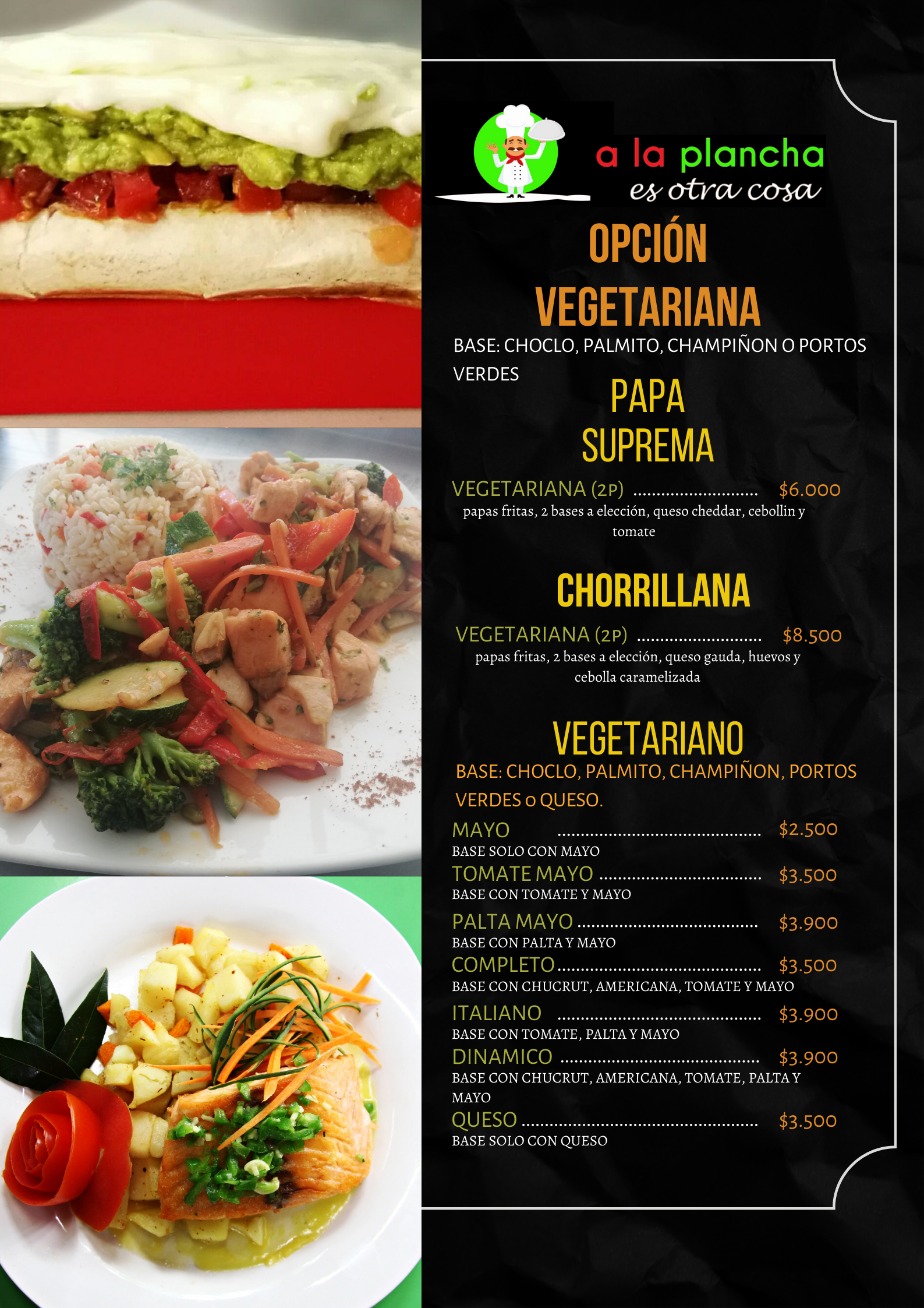 Carta de A La Plancha Es Otra Cosa en no — página 3
