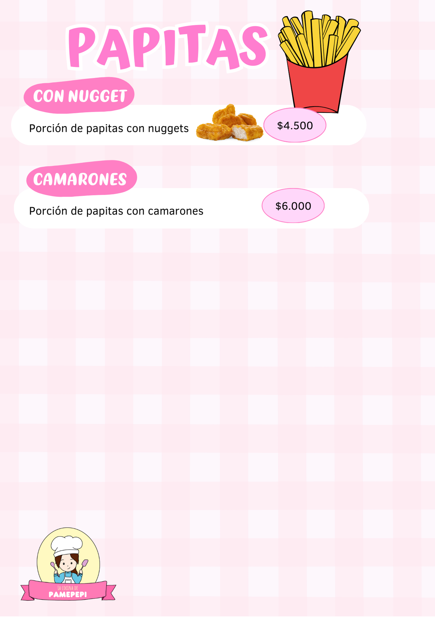 Carta de Pamepepi en Puerto Montt, Los Lagos — página 15