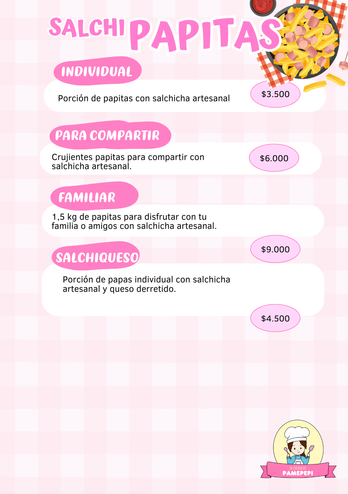Carta de Pamepepi en Puerto Montt, Los Lagos — página 16