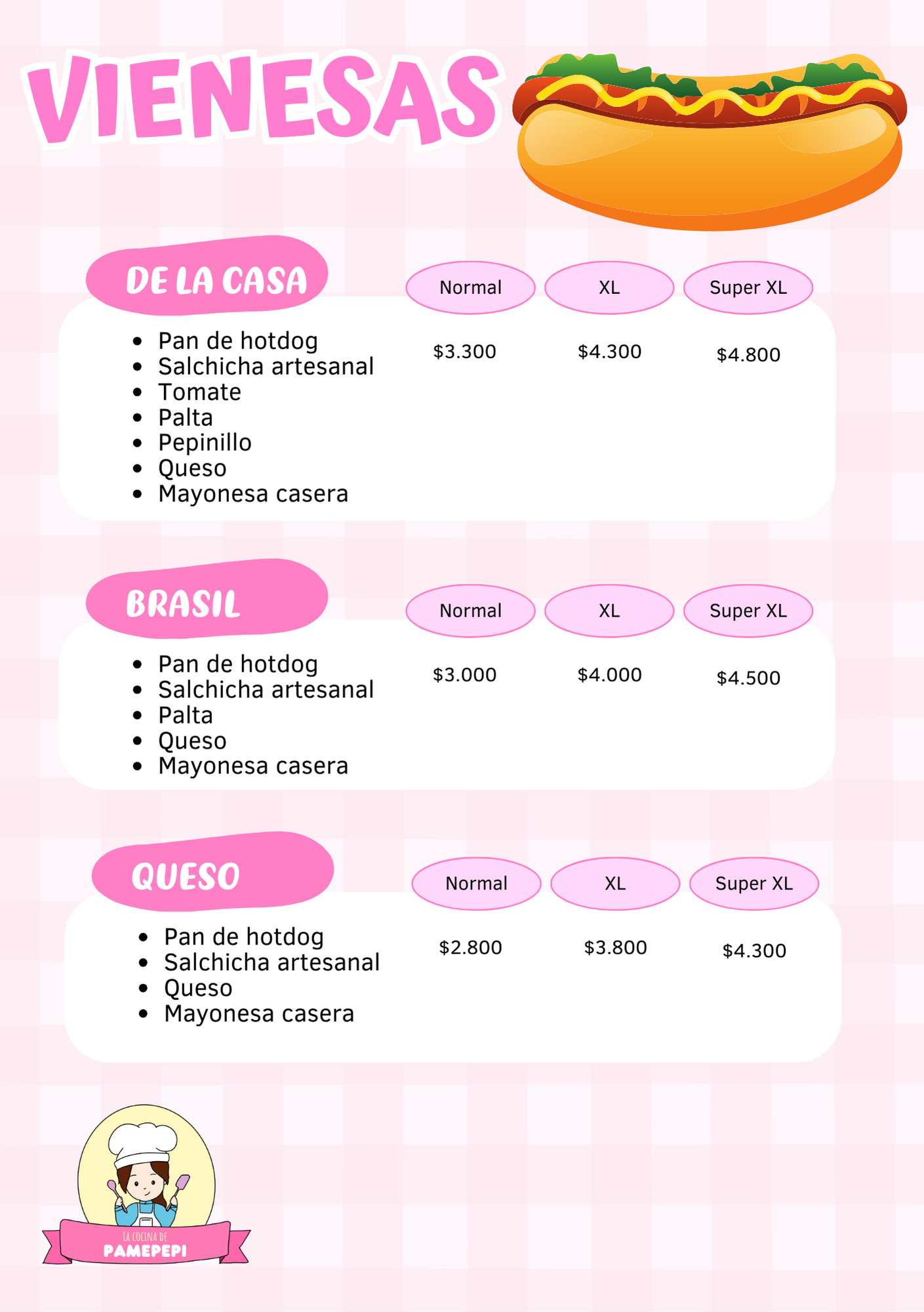 Carta de Pamepepi en Puerto Montt, Los Lagos — página 8