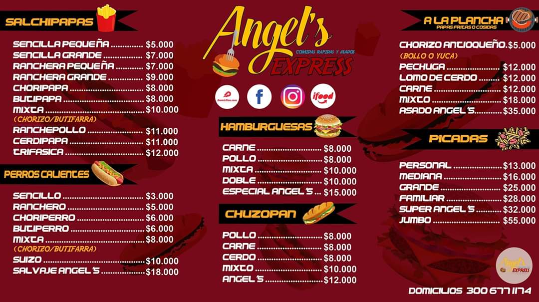 Carta de Angela express — página 1