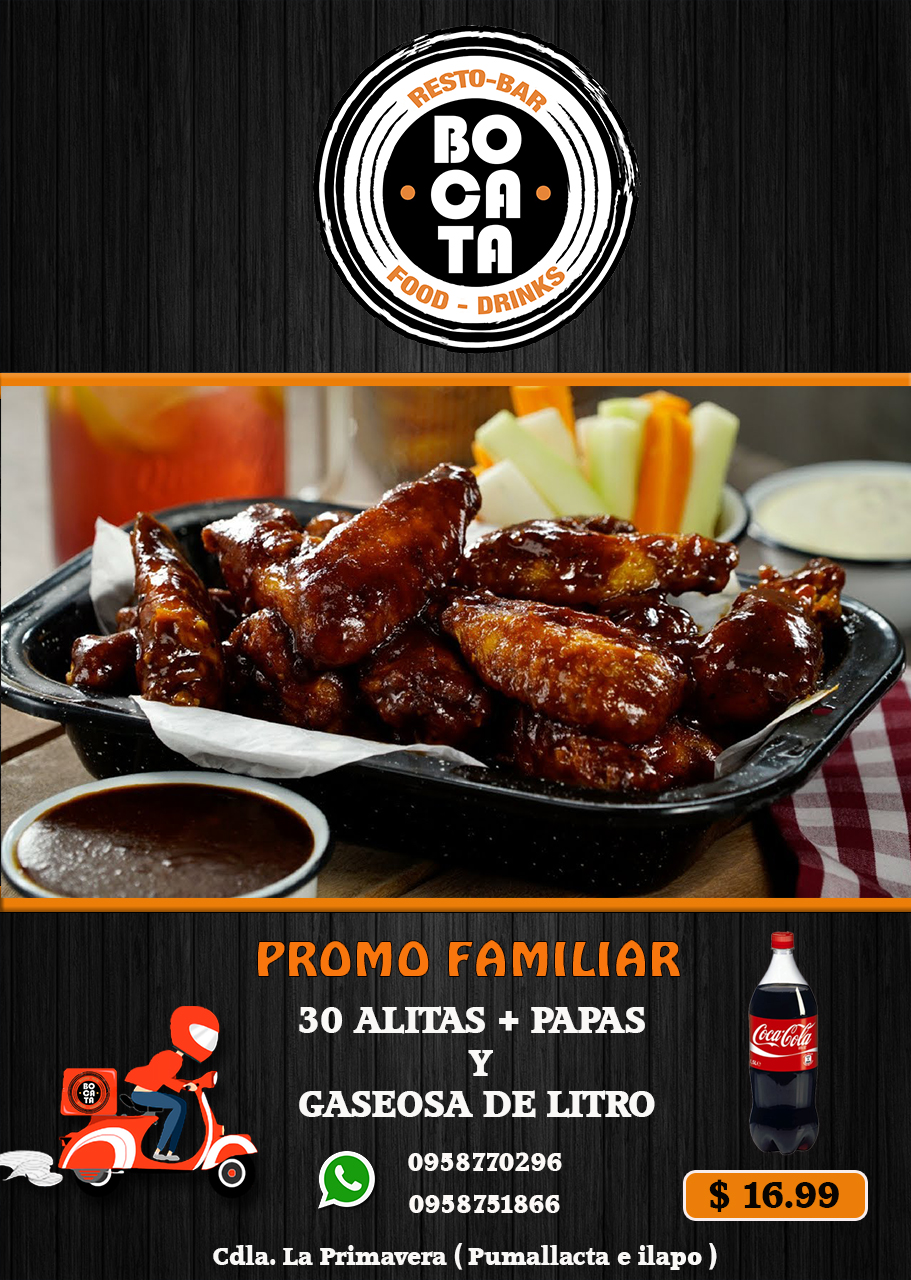 Carta de BOCATA RESTO BAR — página 2