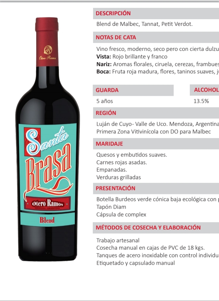 Carta de PATAGONIA DOC — página 1