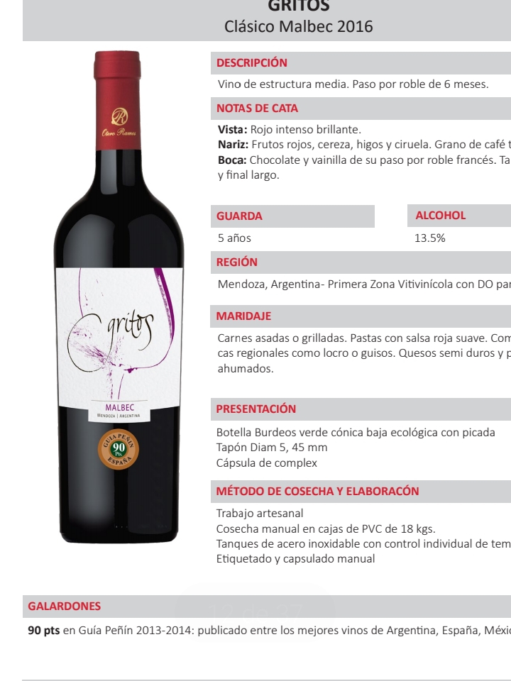 Carta de PATAGONIA DOC — página 3