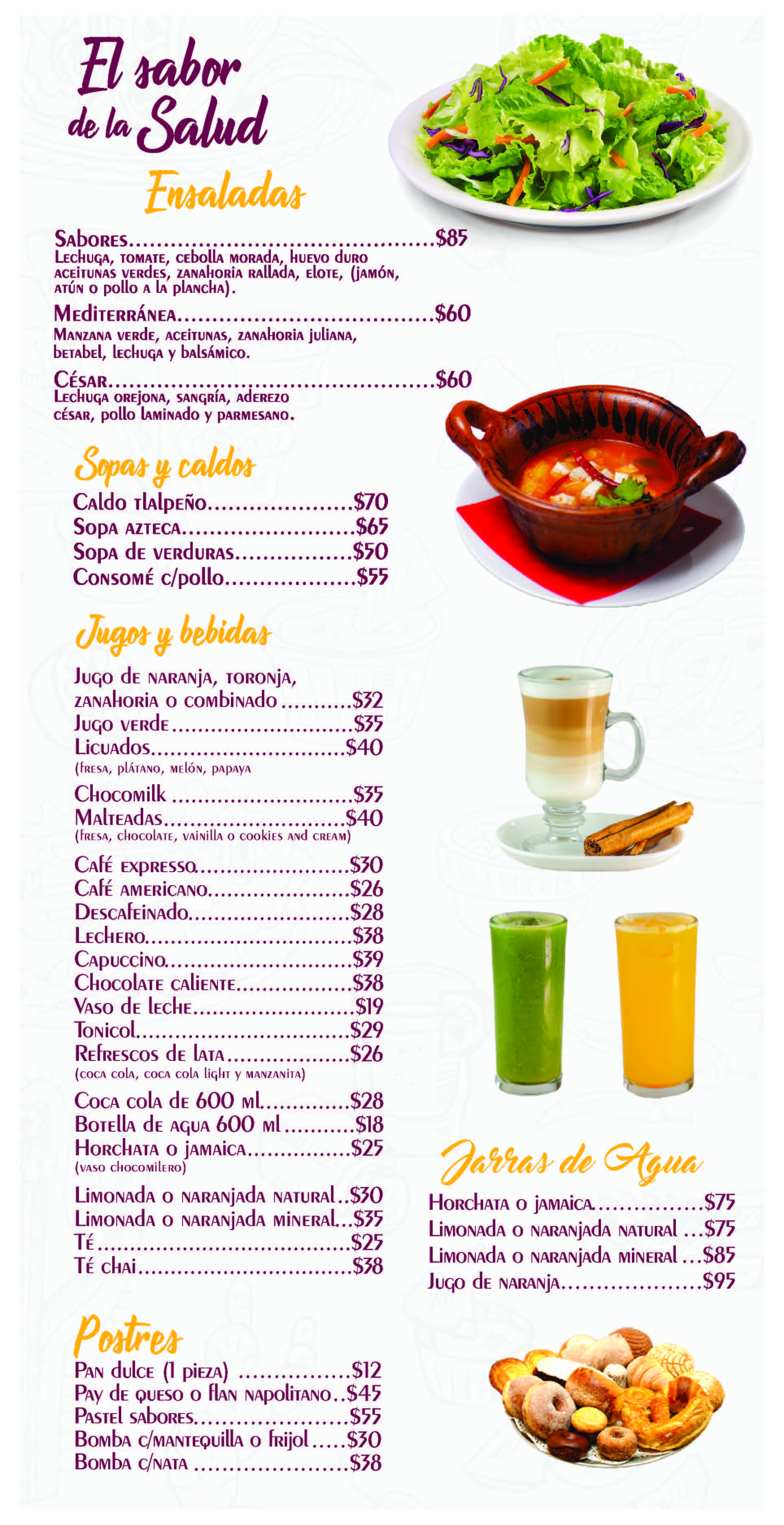 Carta de SABORES — página 3