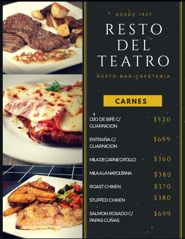 Carta de Resto del Teatro  — página 4