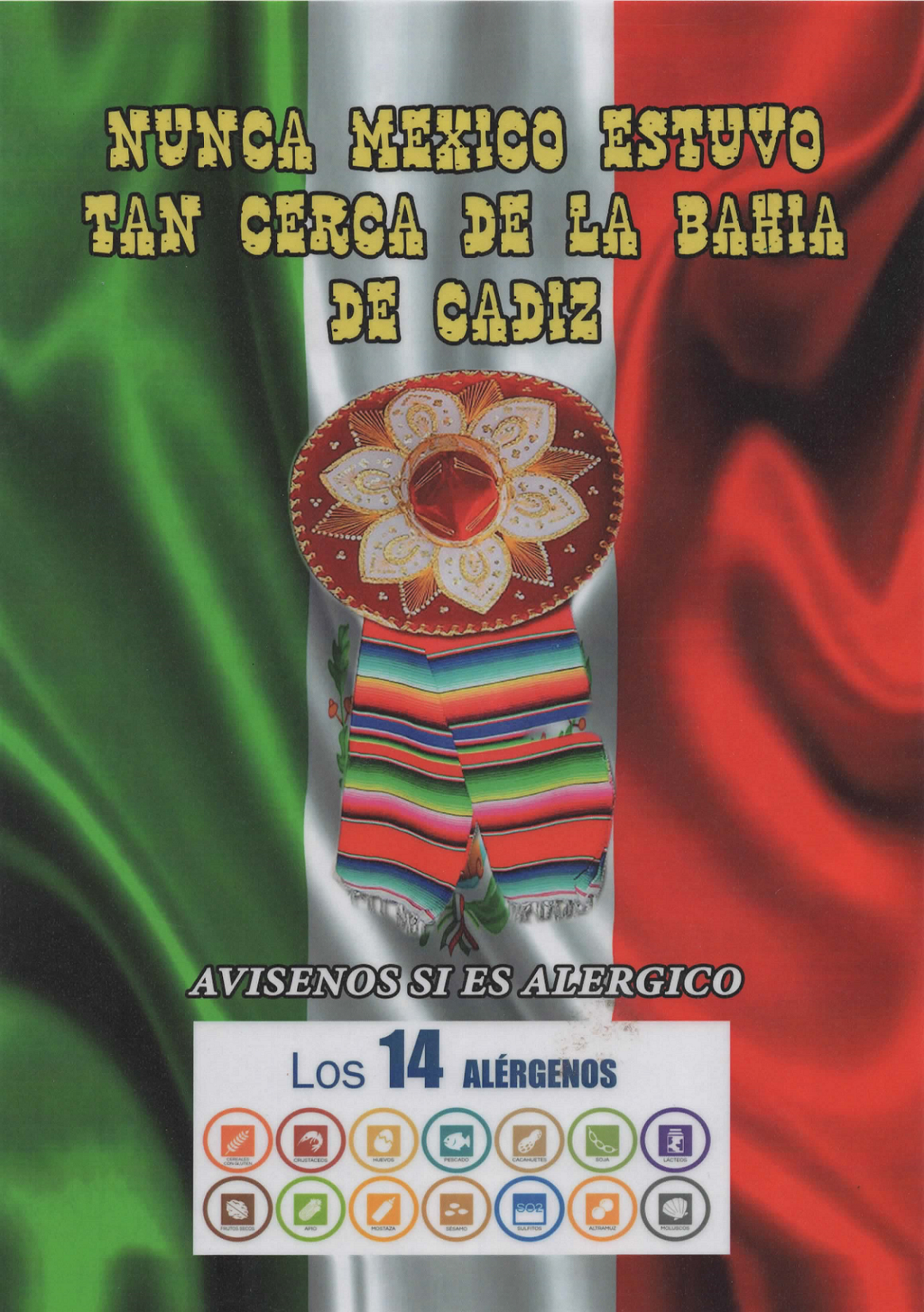 Carta de Cantina Canfinflas — página 16